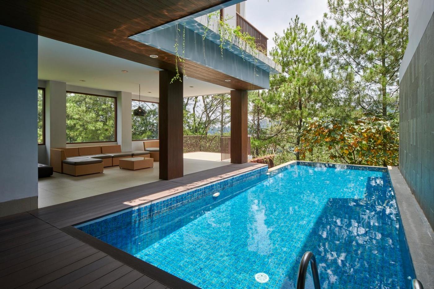 Anindya Hill View Villa 7 Bedrooms With A Private Swimming Pool Бандунг Екстериор снимка