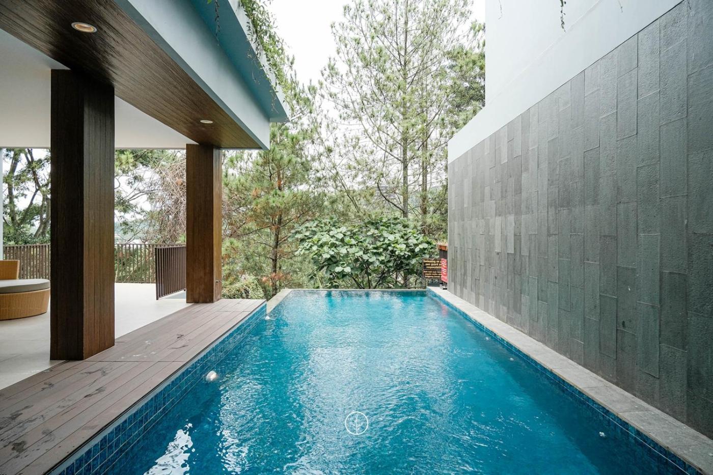 Anindya Hill View Villa 7 Bedrooms With A Private Swimming Pool Бандунг Екстериор снимка