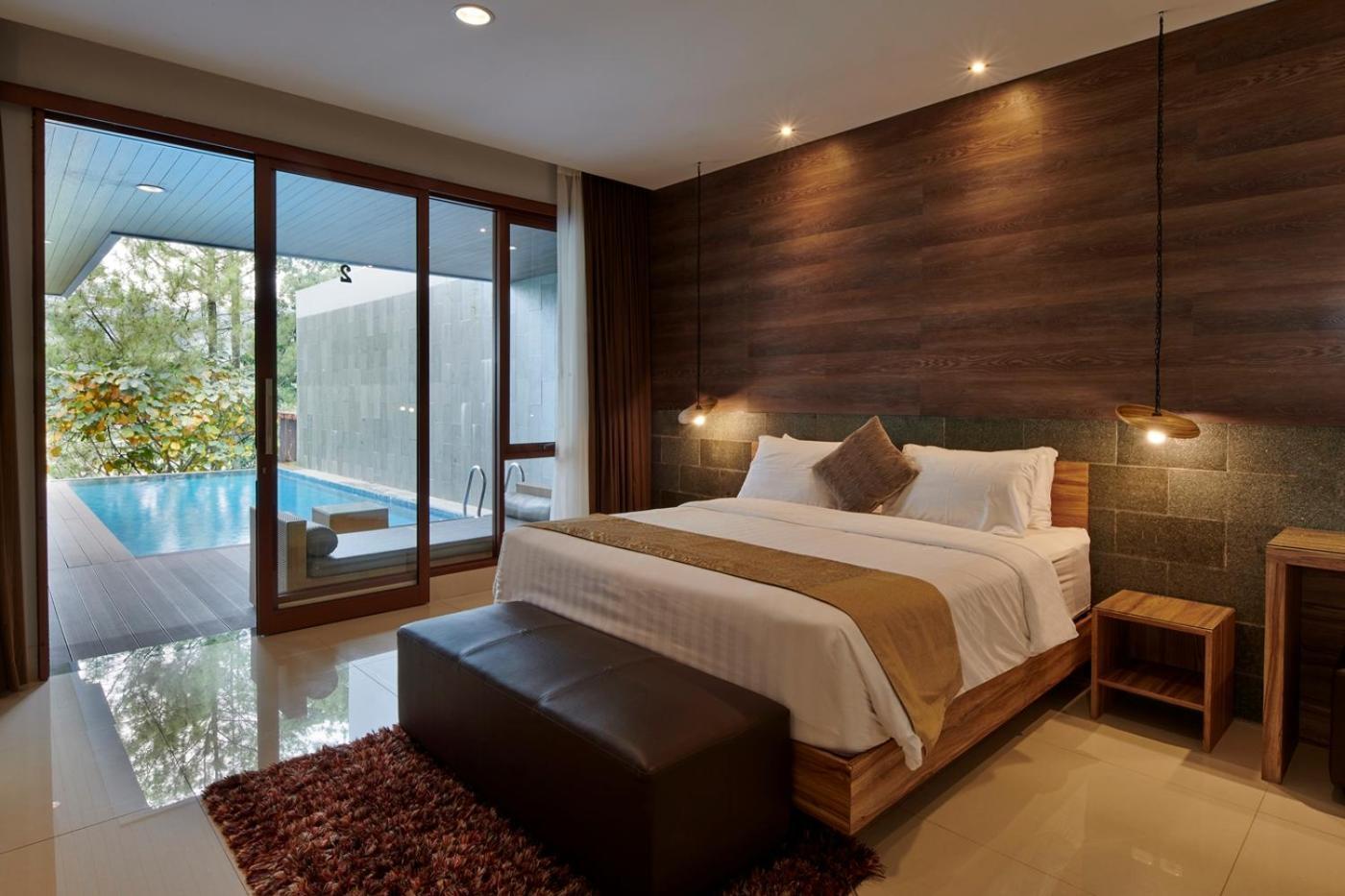 Anindya Hill View Villa 7 Bedrooms With A Private Swimming Pool Бандунг Екстериор снимка