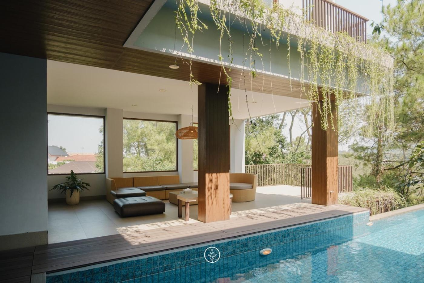 Anindya Hill View Villa 7 Bedrooms With A Private Swimming Pool Бандунг Екстериор снимка
